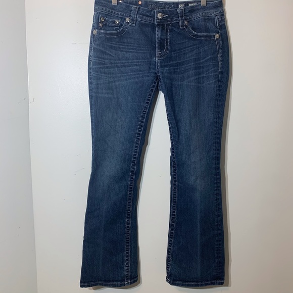 Miss Me Mid-Rise Easy Boot Jeans sz29 - Picture 3 of 9